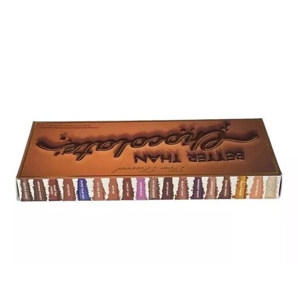 Too Faced Better Than Chocolate Eyeshadow Palette 18 Shades NIB - Picture 4 of 8